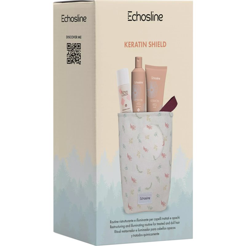Echosline Keratin Shield Christmas Set gift set with keratin