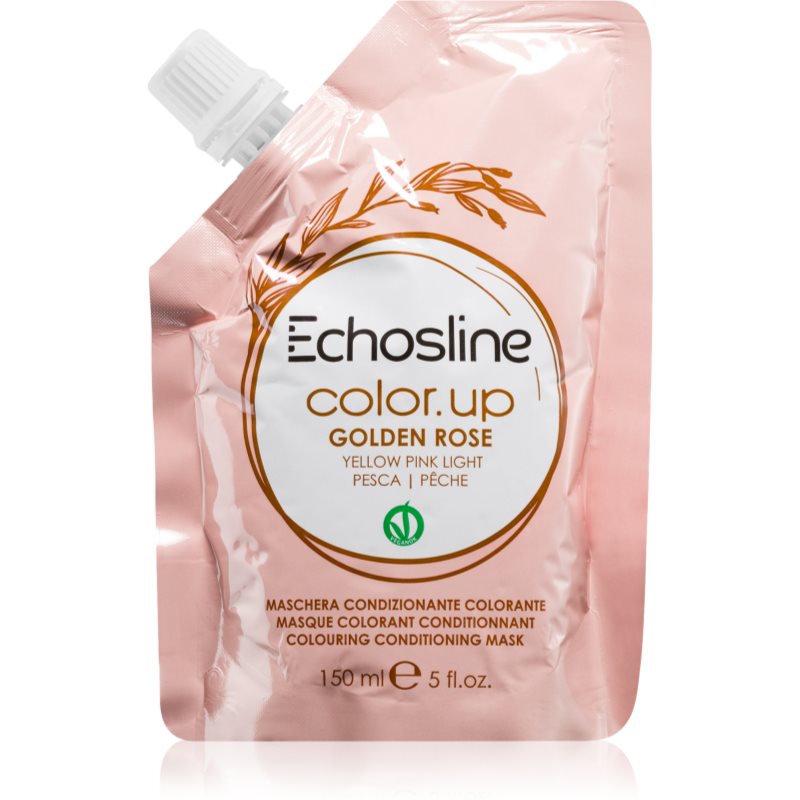 Echosline Color Up Gorden rose bonding colour mask with nourishing effect shade Gorden Rose - Pesca 