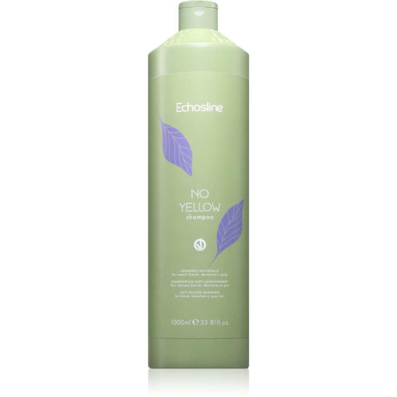 Echosline No Yellow Shampoo šampon proti žlutým tónům 1000 ml
