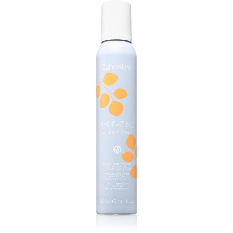 Echosline Hydrating Whipped Cream Conditioner ohne Ausspülen für trockenes, gestresstes Haar 200 ml