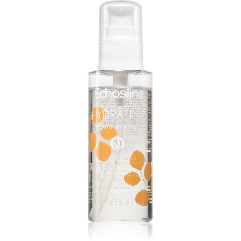 Echosline Hydrating Fluid crystal hydratační fluid pro suché a nepoddajné vlasy 100 ml