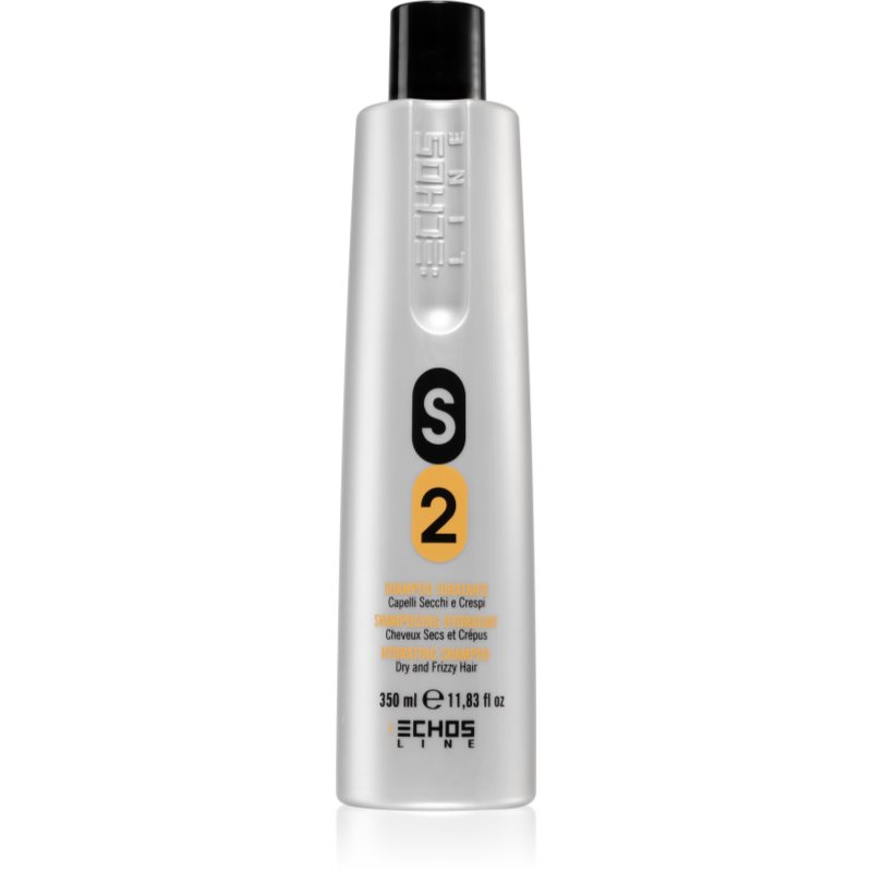 Echosline Dry and Frizzy Hair S2 drėkinamasis šampūnas garbanotiems ir banguotiems plaukams 350 ml