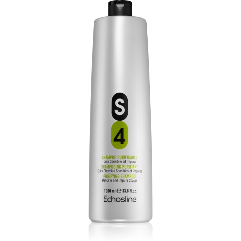 Echosline Delicate And Impure Skalps S4 Soothing Shampoo To Treat Oily Dandruff 1000 Ml
