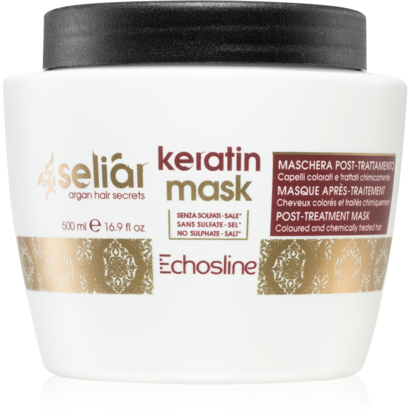 Echosline Seliár Keratin Nourishing And Moisturising Hair Mask 500 Ml