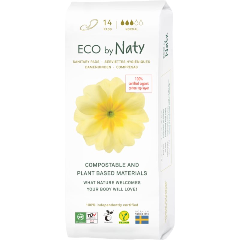 E-shop ECO by Naty Sanitary Pads Normal vložky 14 ks