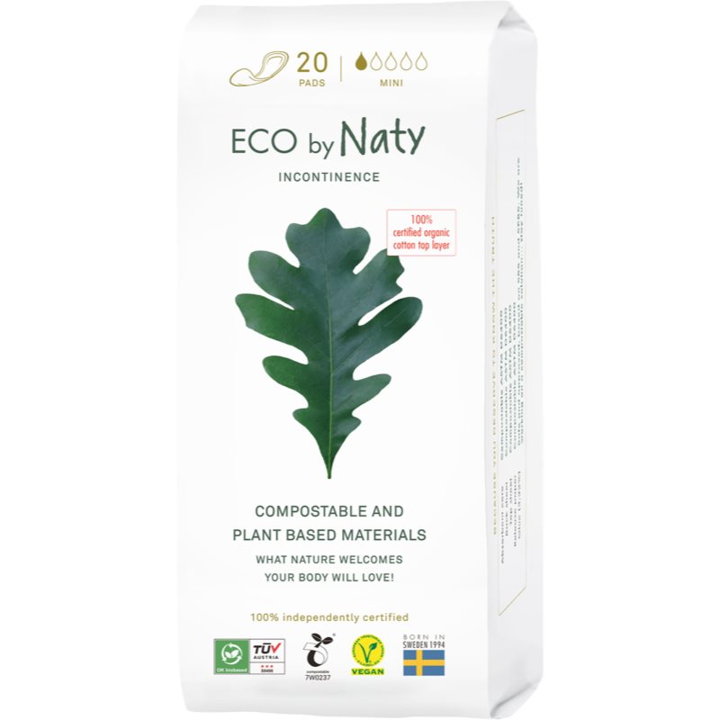 E-shop ECO by Naty Incontinence Mini inkontinenční vložky 20 ks