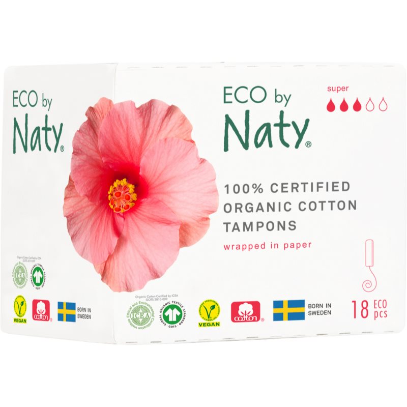 E-shop ECO by Naty Tampons Super tampony 18 ks