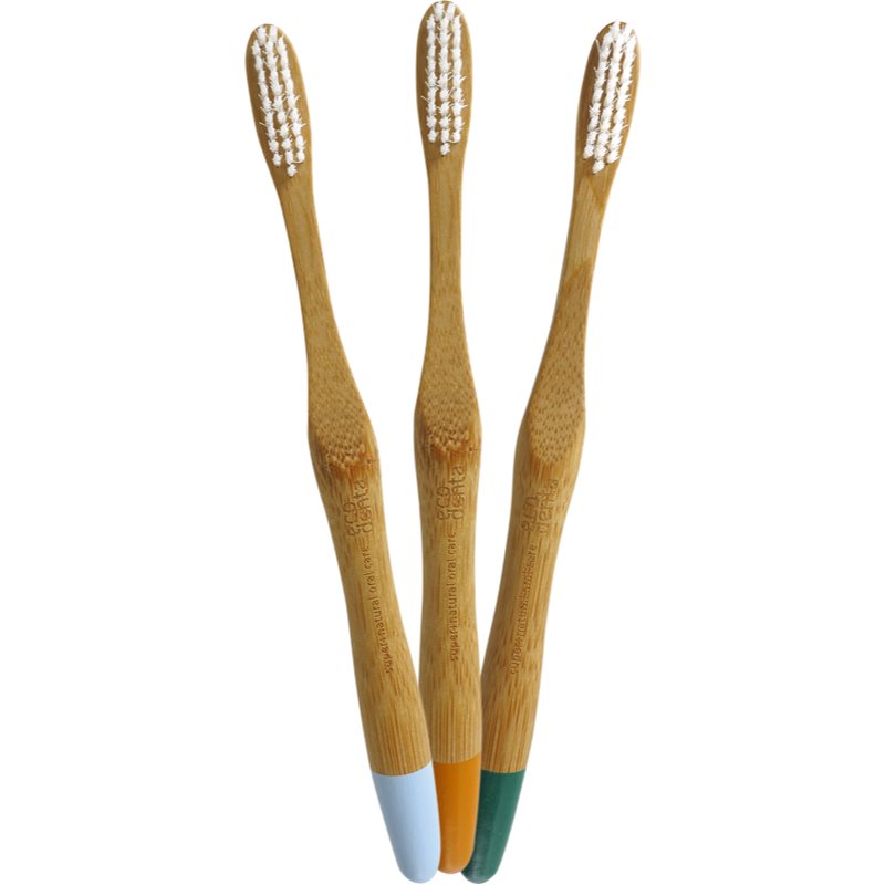 Ecodenta Bamboo Bamboo Toothbrush Medium 1 Pc