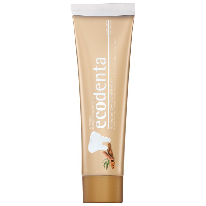 

Ecodenta Expert Cinnamon зубна паста з фтором проти карієсу