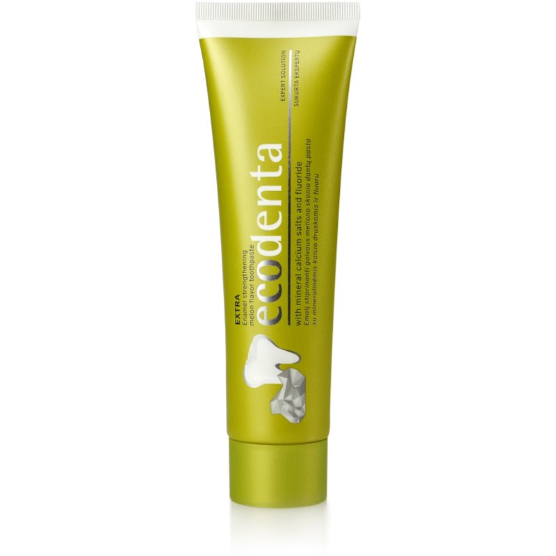 

Ecodenta Expert Extra паста для зміцнення зубної емалі з фтором