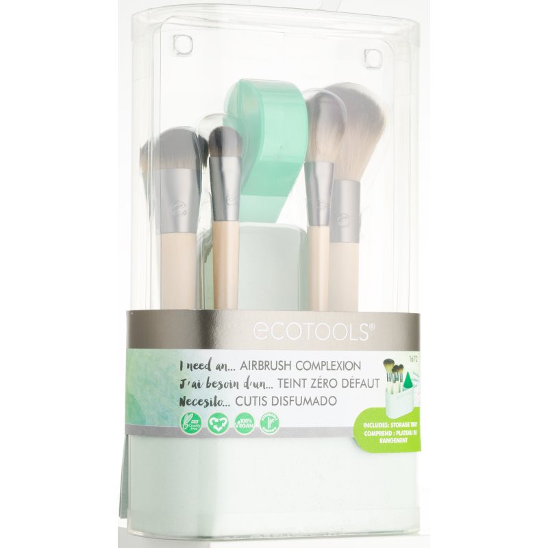 

EcoTools Airbrush Complexion набір щіточок для макіяжу (для обличчя ) для жінок