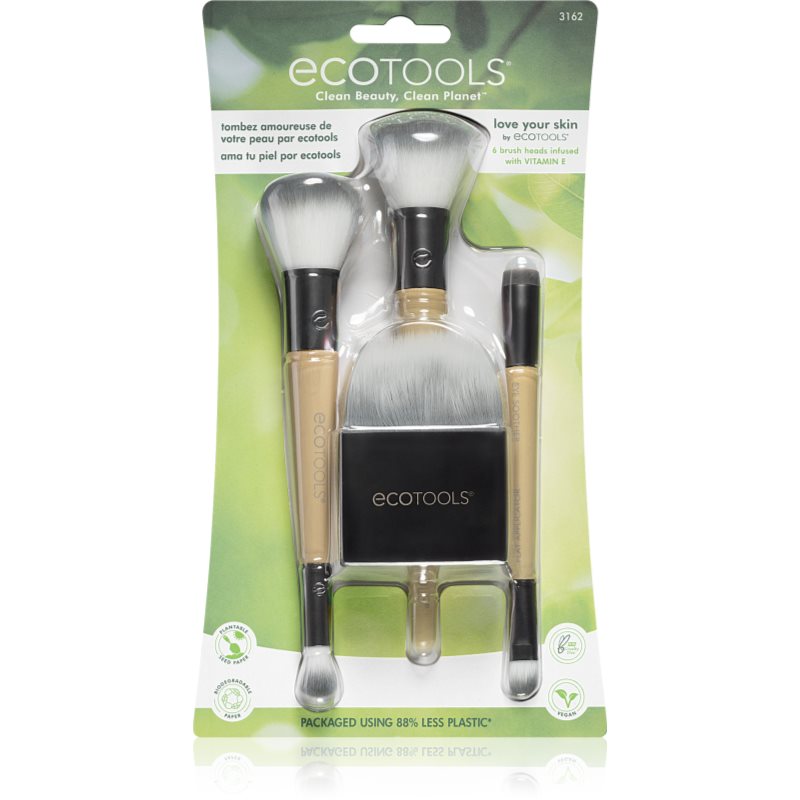 

EcoTools Love Your Skin набір щіточок для макіяжу