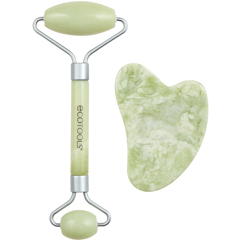 EcoTools Jade Roller & Gua Sha Massage Roller For Face And Massage Tool