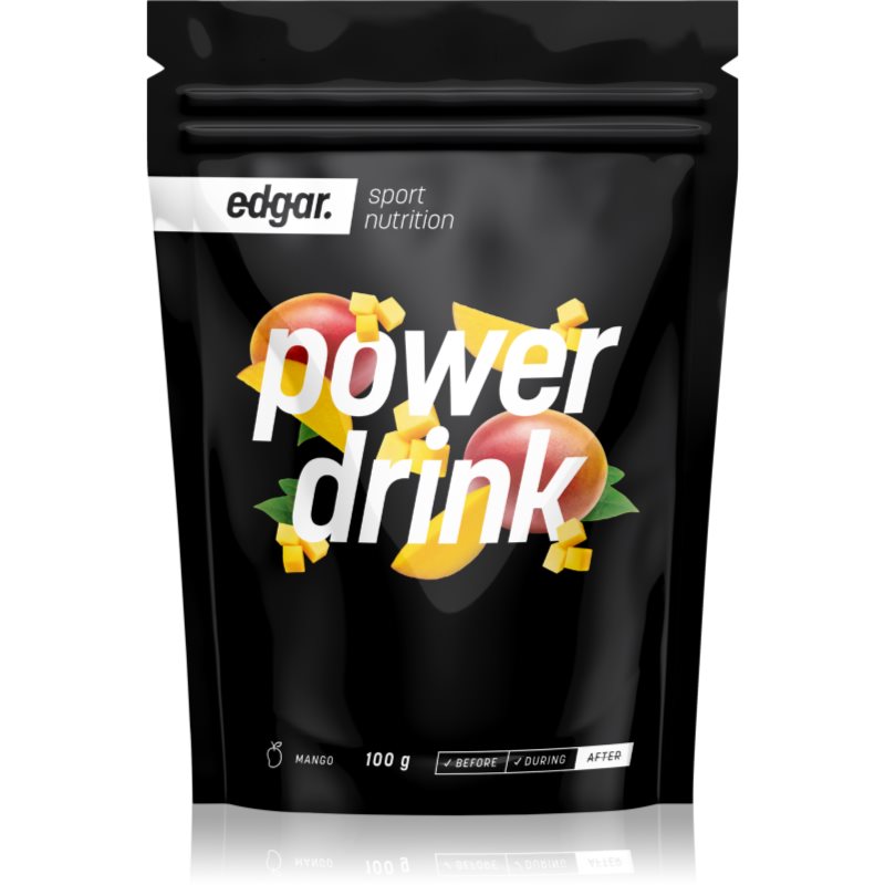 Edgar Power Drink podpora sportovního výkonu příchuť Mango 100 g