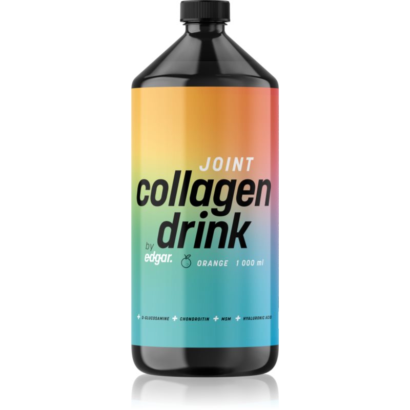 Edgar Collagen Drink nápoj s kolagénom príchuť Orange 1000 ml