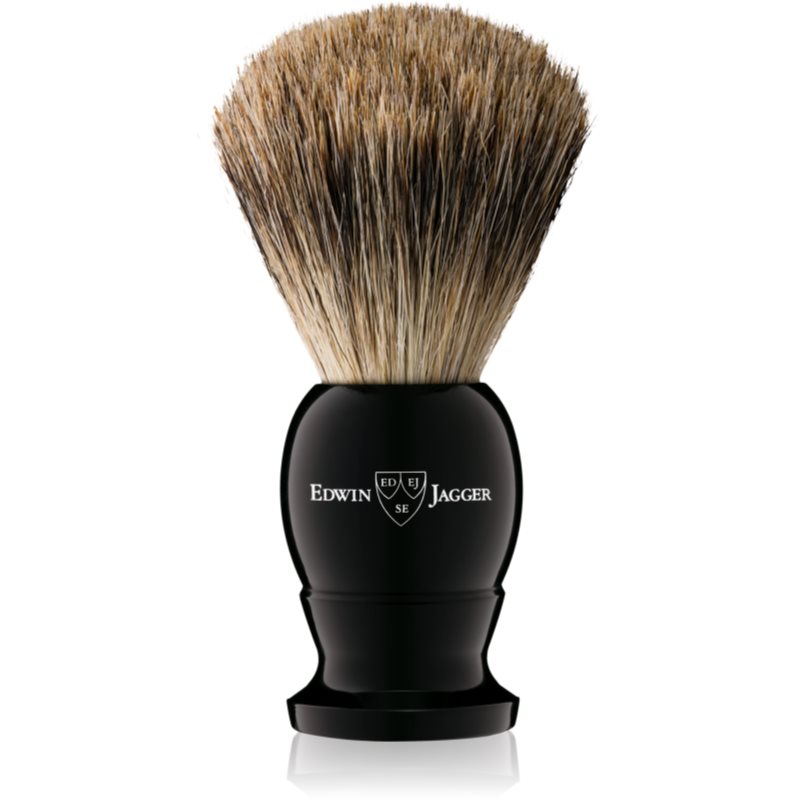 

Edwin Jagger Silver Tip Ebony пензлик для гоління розмір Large
