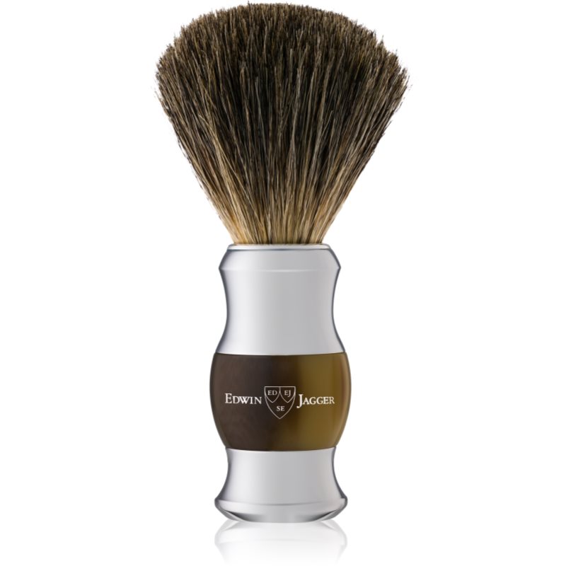 

Edwin Jagger Best Badger Light Horn & Chrome пензлик для гоління