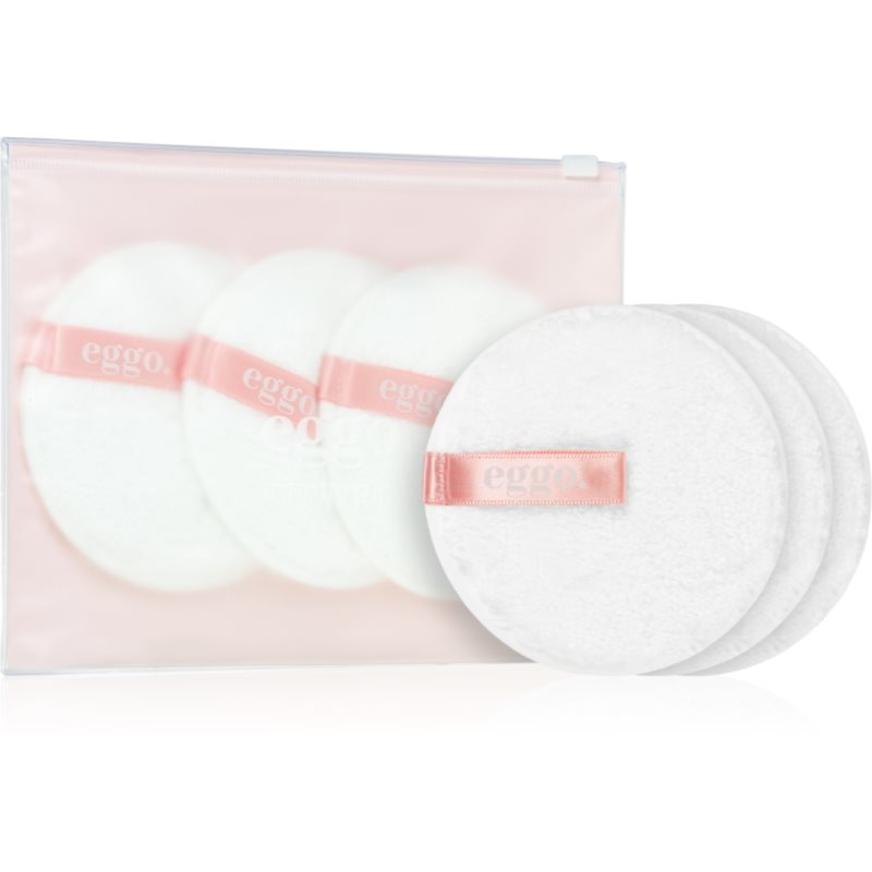 Eggo Magic Pads багаторазові косметичні диски для видалення макіяжу Pink 3 кс