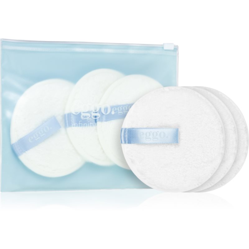Eggo Magic Pads багаторазові косметичні диски для видалення макіяжу Blue 3 кс