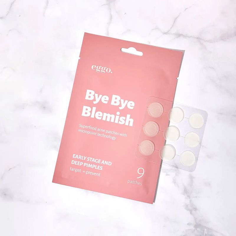 Eggo Bye Bye Blemish Patches For Problem Skin 9 Pc