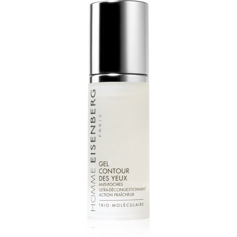 Eisenberg Homme Gel Contour Des Yeux Refreshing Eye-contour Gel To Treat Wrinkles, Puffiness And Dark Circles 30 Ml