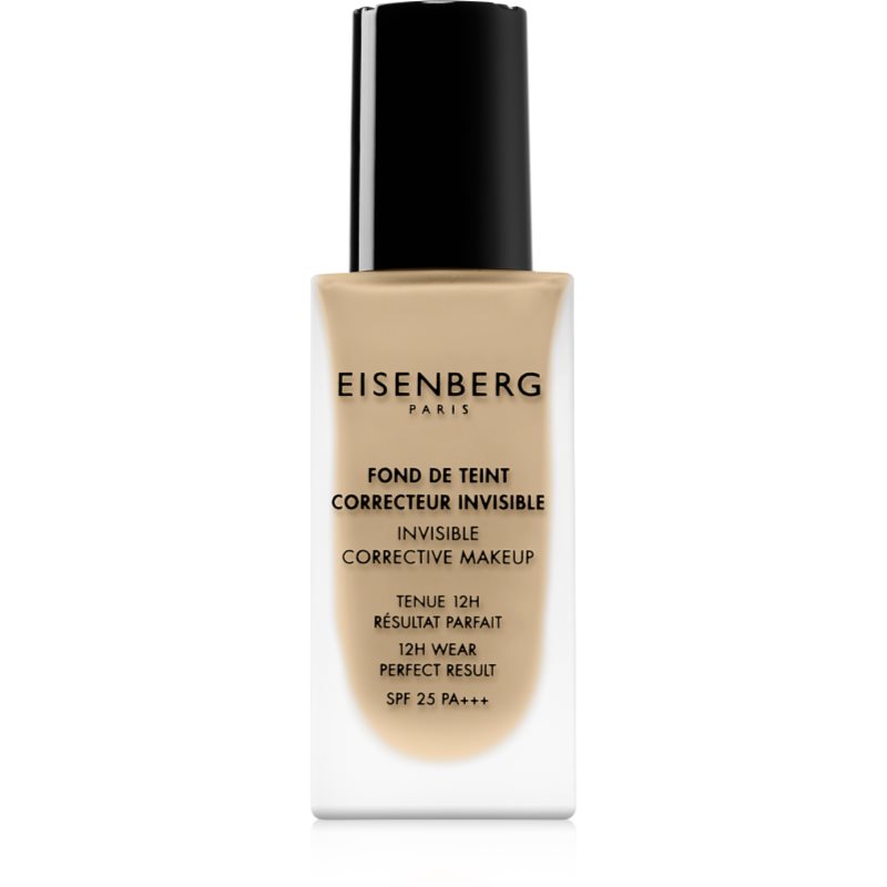 Eisenberg Le Maquillage Fond De Teint Correcteur Invisible természetes hatású alapozó SPF 25 árnyalat 0S Natural Sable / Natural Sand 30 ml