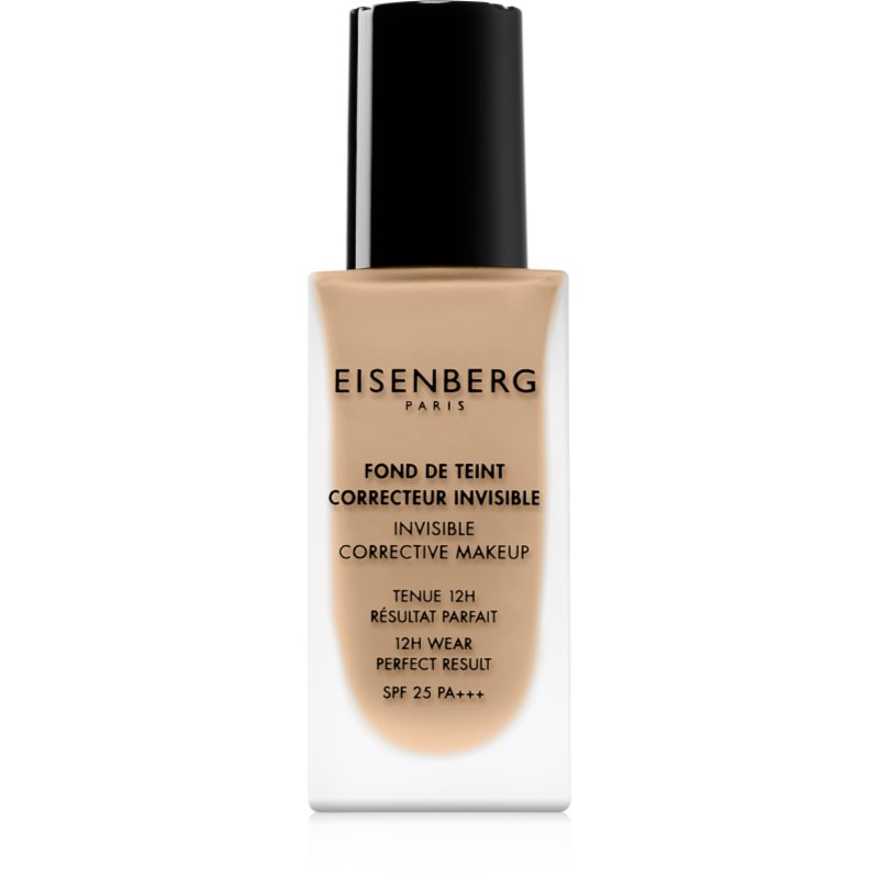 Eisenberg le maquillage fond de teint correcteur invisible természetes hatású alapozó spf 25 árnyalat 03 natural doré / natural golden 30 ml