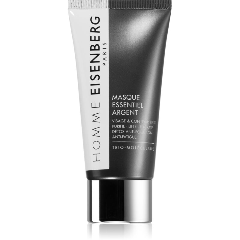 Eisenberg Homme Masque Essentiel Argent Multi-purpose Mask For The Face And Eye Area 75 Ml