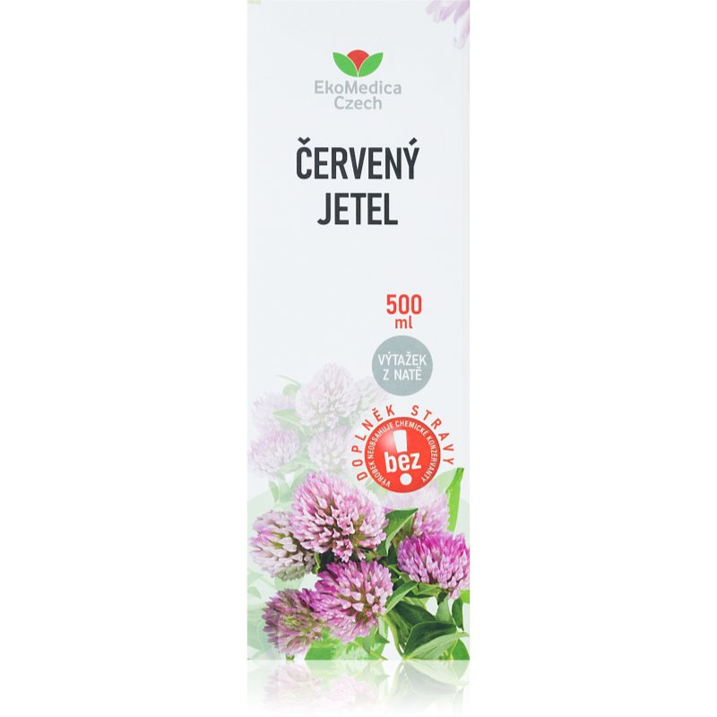 EkoMedica Červený jetel koncentrát pro normální funkci srdce a cév 500 ml