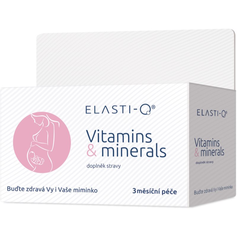 Elasti-Q Vitamins & Minerals tablety pre tehotné a dojčiace ženy 90 tbl kúpite na Notino.sk