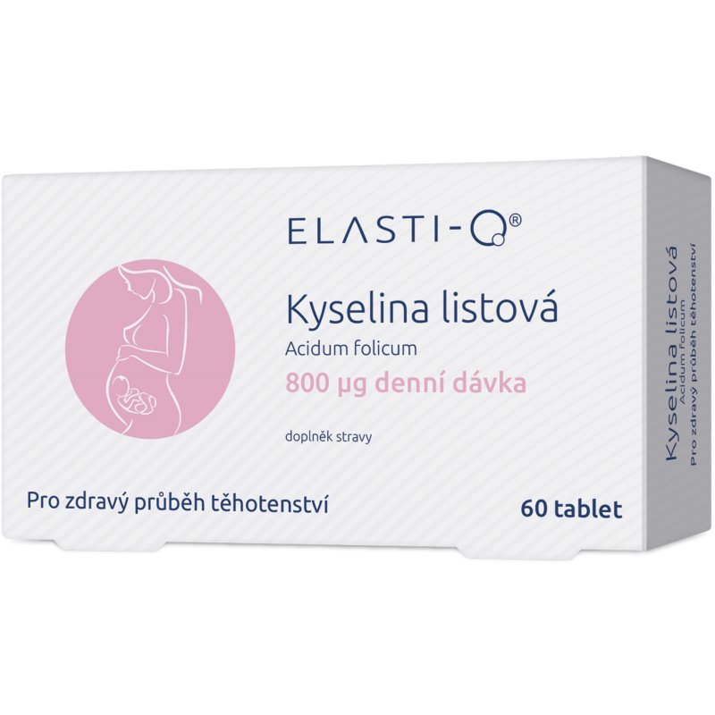 Elasti-Q Kyselina listová 800 μg tablety s kyselinou listovou 60 tbl kúpite na Notino.sk