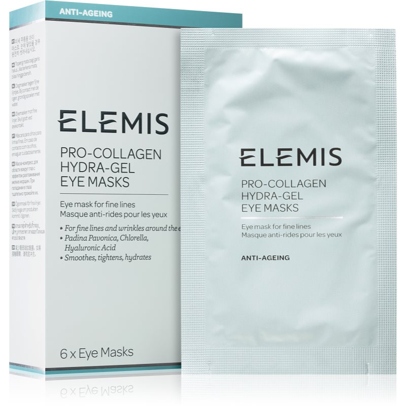 Elemis Pro-Collagen Hydra-Gel Eye Masks szemmaszk a ráncok ellen 6 db