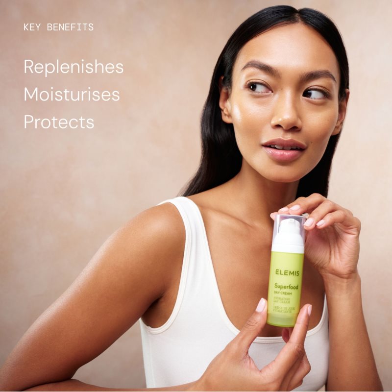 Elemis Superfood Day Cream Antioxidans-Tagescreme zum nähren und Feuchtigkeit spenden 50 ml (Bild 3)