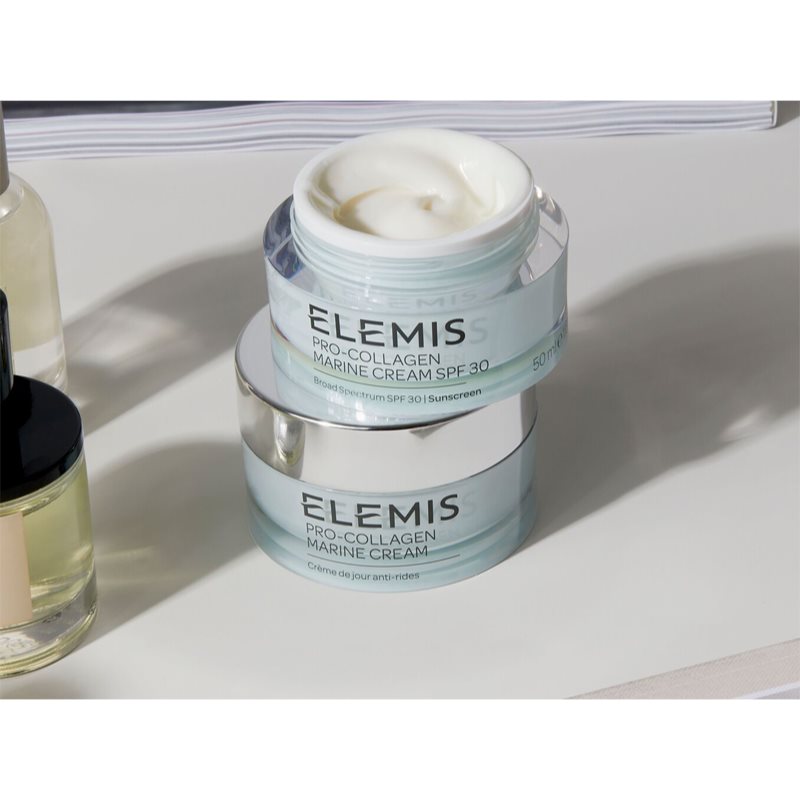 Elemis Pro-Collagen Marine Cream SPF 30 денний крем проти зморшок SPF 30 50 мл