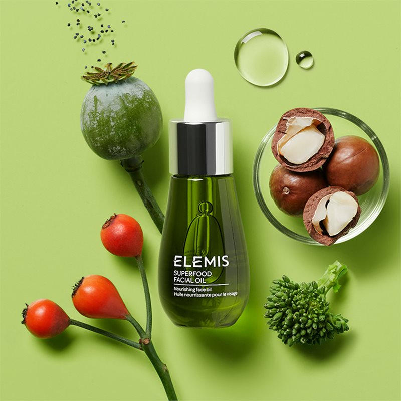 Elemis Superfood Facial Oil поживна олійка для шкіри обличчя зі зволожуючим ефектом 15 мл
