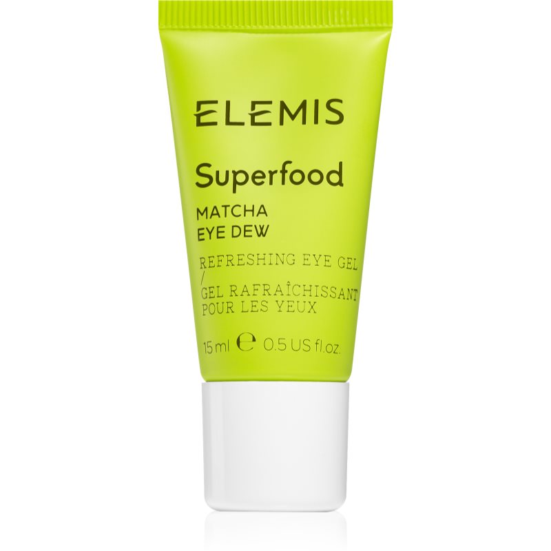 Elemis Superfood Matcha Eye Dew osvěžující oční gel 15 ml