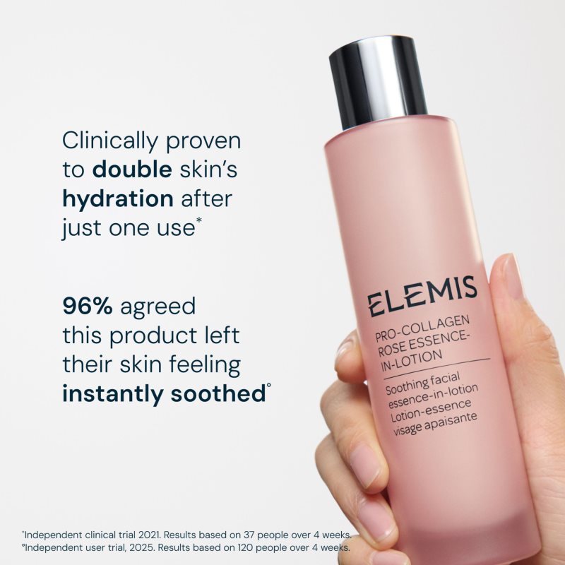 Elemis Pro-Collagen Rose Essence-In-Lotion Essenz für die Haut für intensive Hydratisierung 100 ml (Bild 3)
