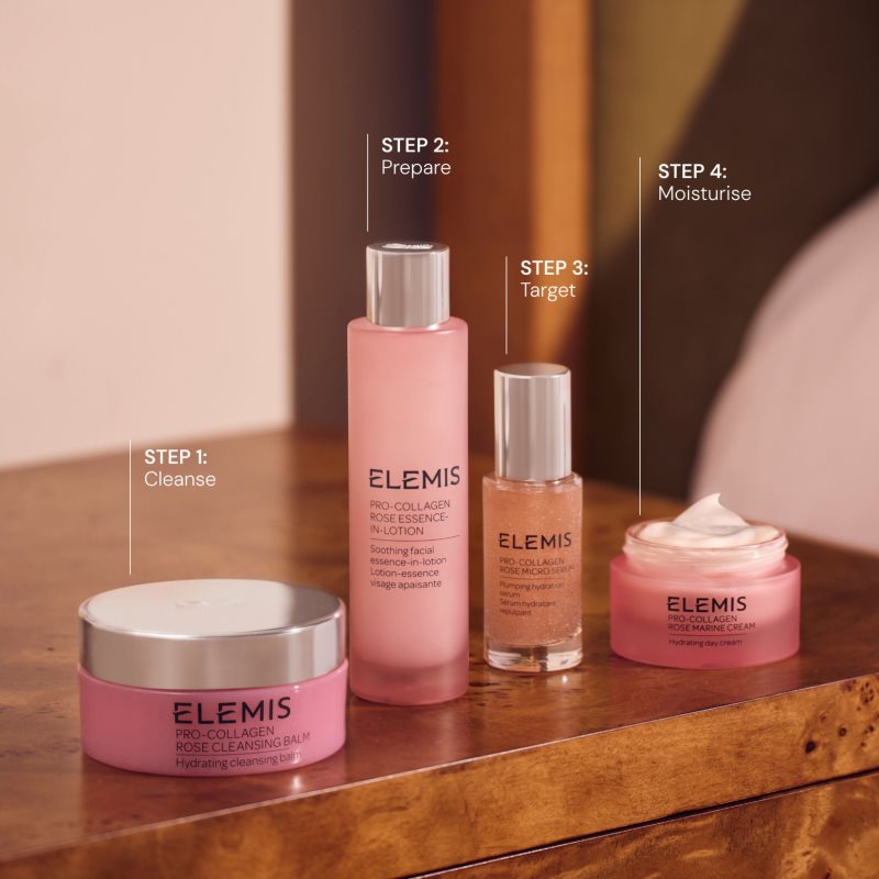 Elemis Pro-Collagen Rose Essence-In-Lotion Essenz für die Haut für intensive Hydratisierung 100 ml (Bild 6)