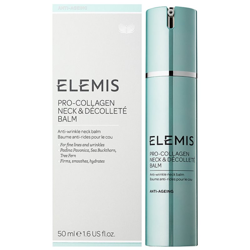 Elemis Pro-Collagen Neck & Décolleté Balm догляд проти зморшок для шиї та декольте 50 мл