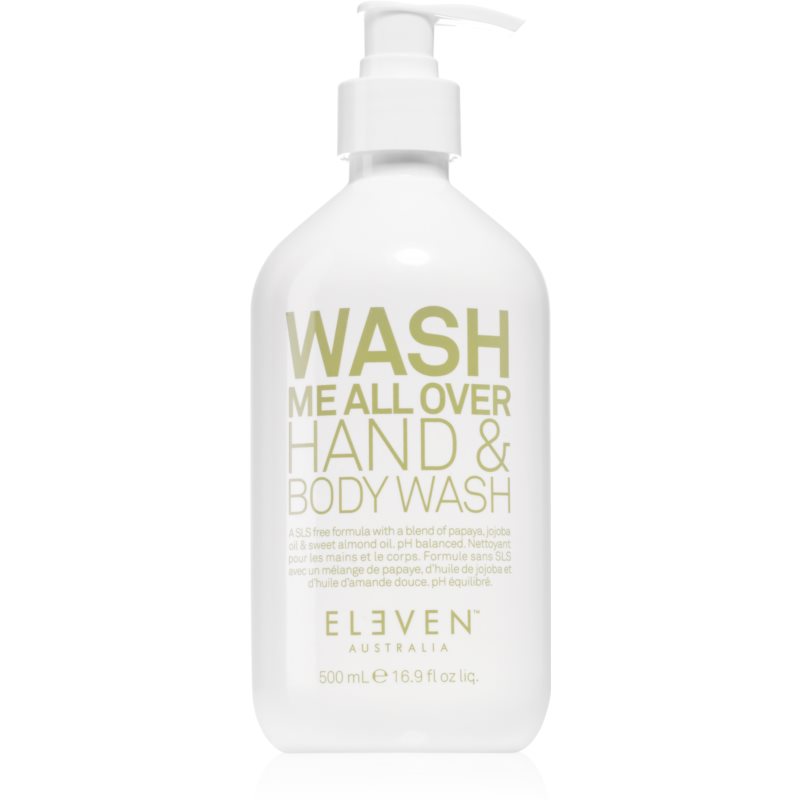 Eleven Australia Wash Me All Over maitinamasis dušo aliejus rankoms ir kūnui 500 ml