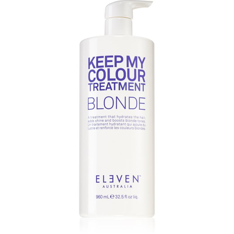 E-shop Eleven Australia Keep My Colour Treatment Blonde ošetřující péče pro blond vlasy 960 ml