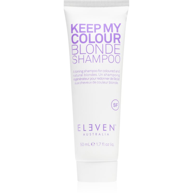 Eleven Australia Keep My Colour Blonde šampūnas šviesiems plaukams 50 ml