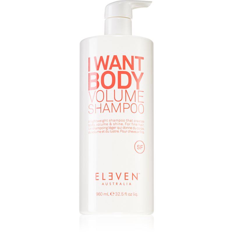 Eleven Australia I Want Body Volume Shampoo шампунь для об'єму волосся для всіх типів волосся 960 мл