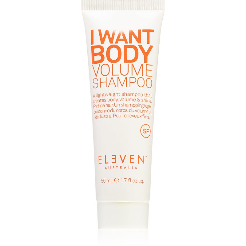 Eleven Australia I Want Body apimties suteikiantis šampūnas visų tipų plaukams 50 ml