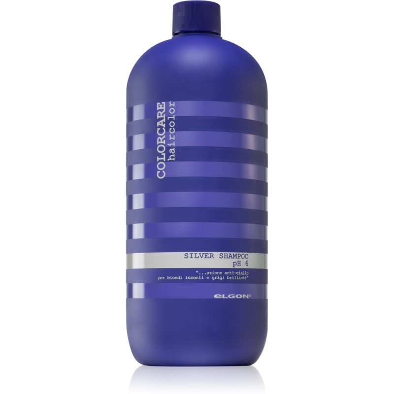 Elgon ColorCare šampūnas su violetinės spalvos pigmentais geltoniems atspalviams neutralizuoti 1000 ml