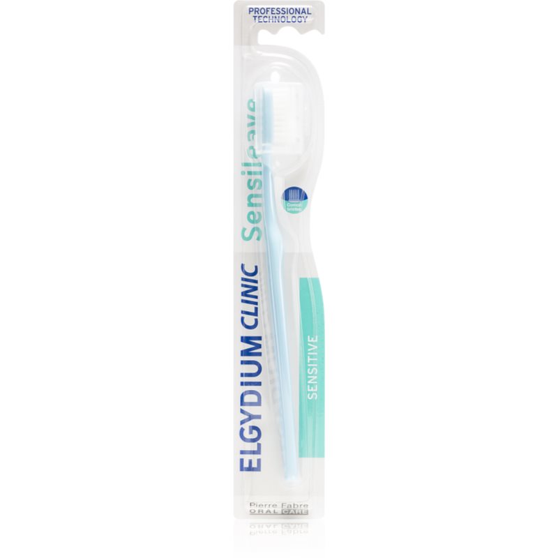 Elgydium Clinic Sensitive dantų šepetėlis Light blue