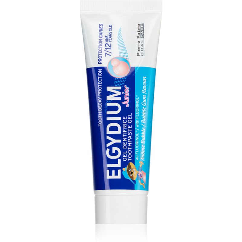 Elgydium Junior Bubble Gum dantų pasta vaikams kvapas 50 ml