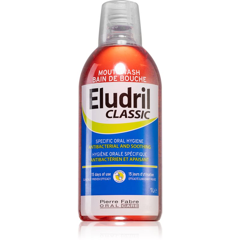 Elgydium Eludril Classic ústní voda 1000 ml