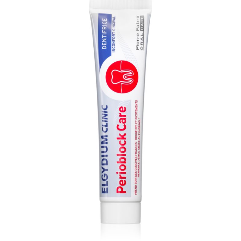 Elgydium Clinic Perioblock Care zubná pasta proti zubnému kazu 75 ml