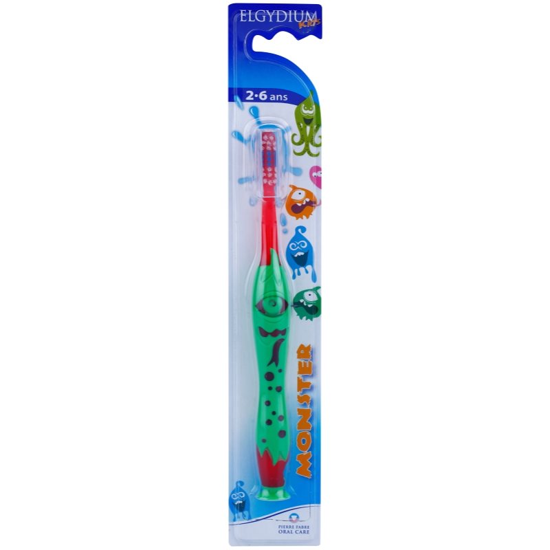 Elgydium Kids Monster зубна щітка для дітей 1 кс